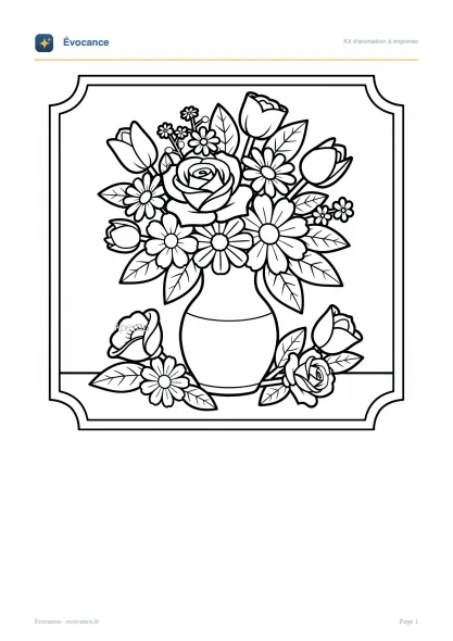 Aperçu du kit Bouquet de fleurs
