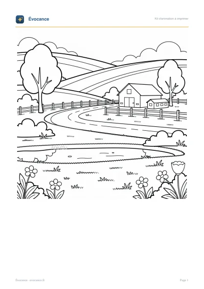 Aperçu du kit Paysage de campagne