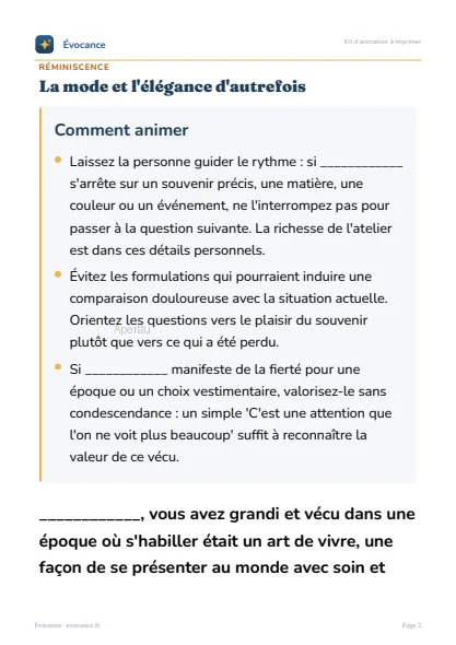 Aperçu supplémentaire du kit La mode et l'élégance d'autrefois