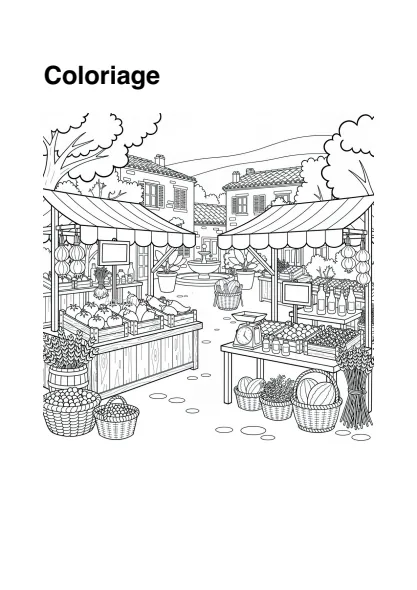 Aperçu du kit Marché provençal
