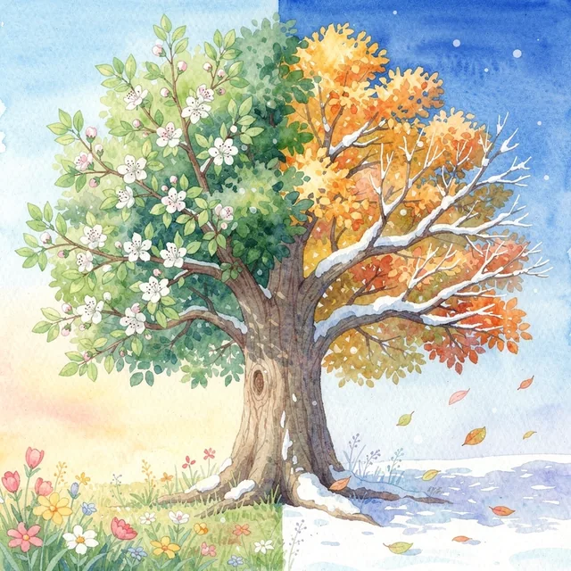 Aperçu du kit La nature et les saisons
