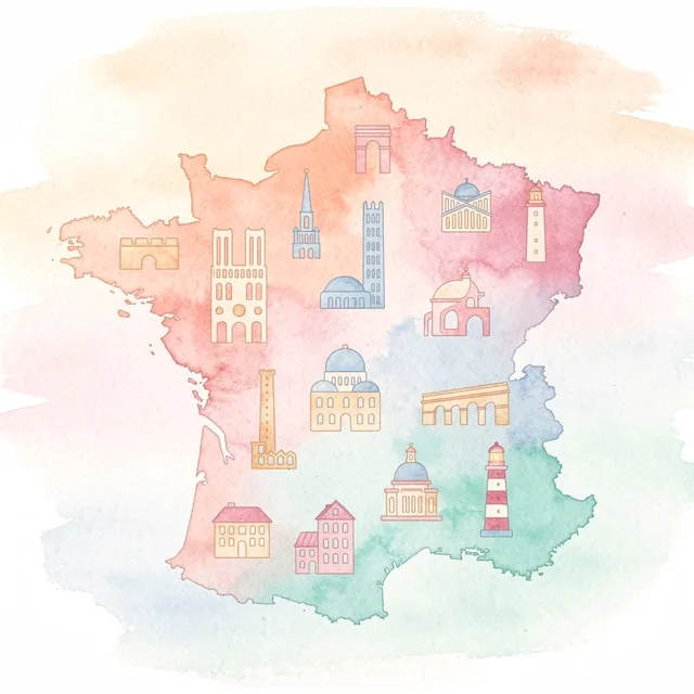 Aperçu du kit Villes et provinces de France