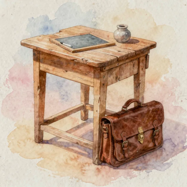 Aperçu du kit L'école d'autrefois
